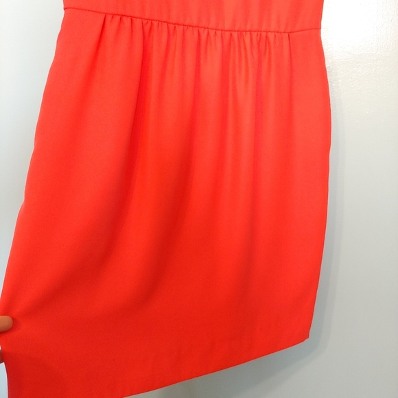 J.Crew Coral Pink Camille Dress, Sz 6 - Picture 5 of 13